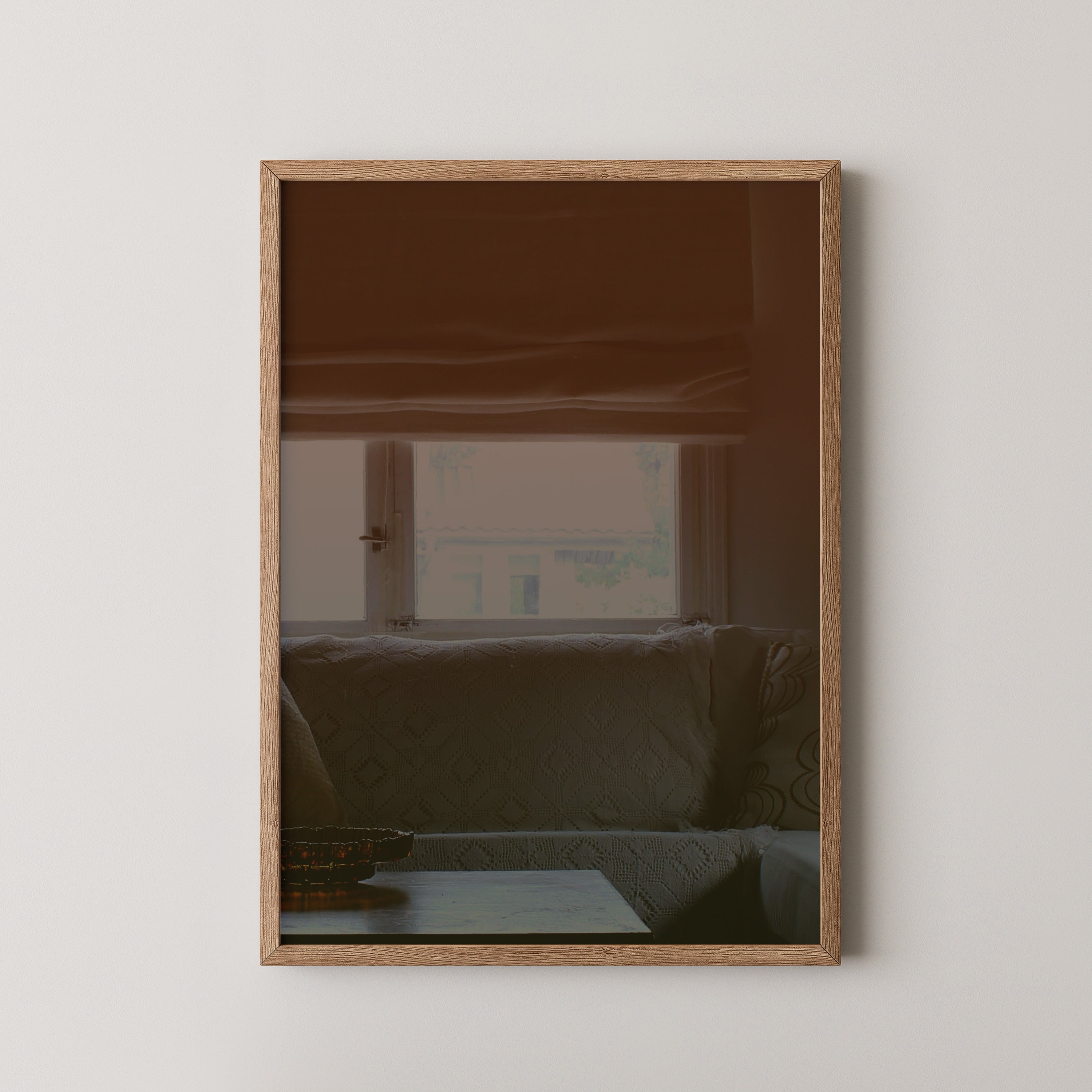 Brauner Farbverlauf minimalistisch