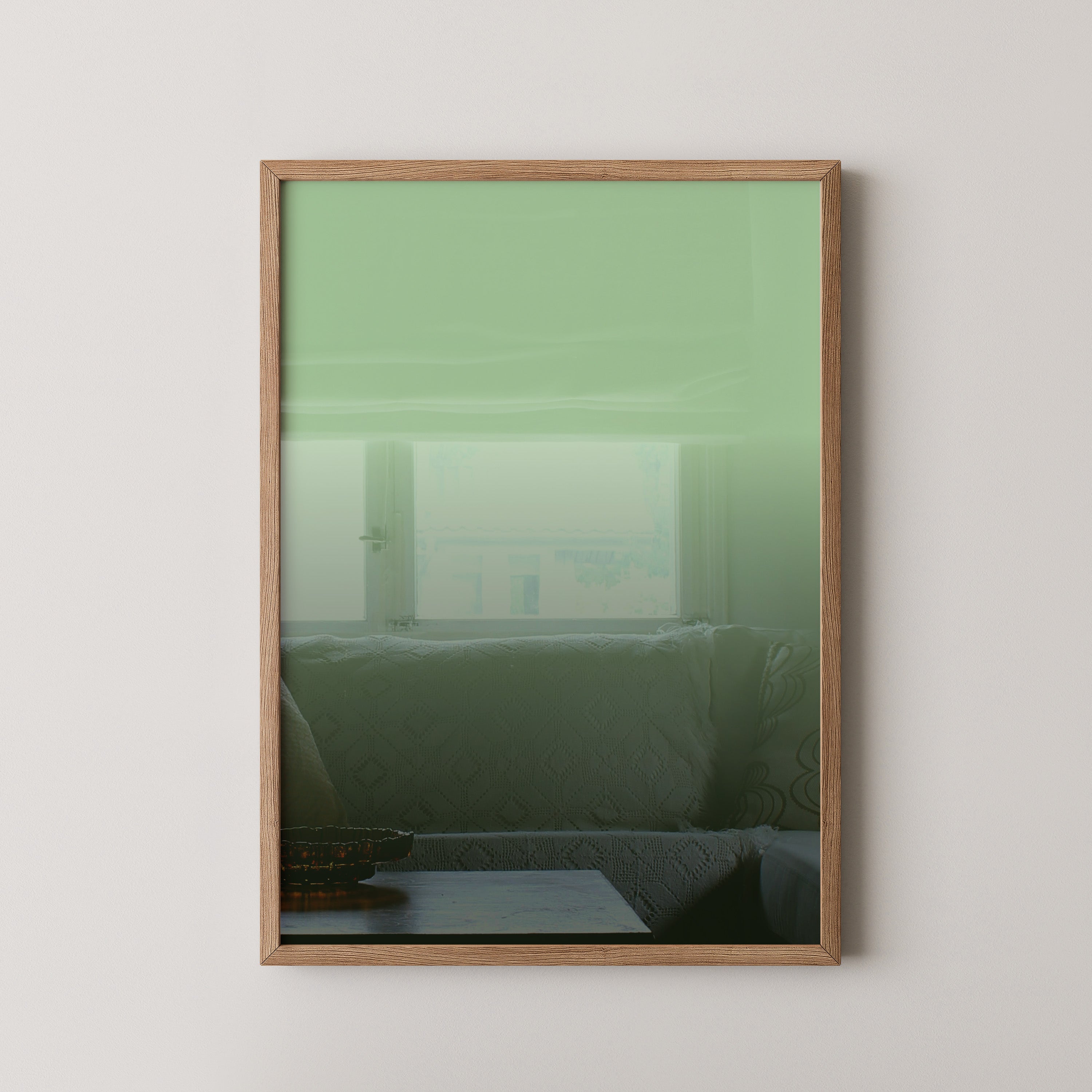 Grüner Farbverlauf sanft