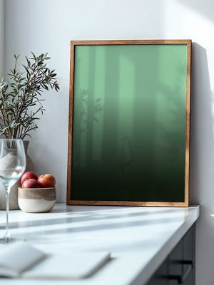 Grüner Farbverlauf sanft