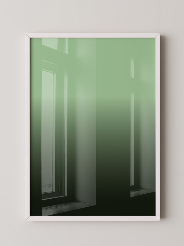 Grüner Farbverlauf sanft