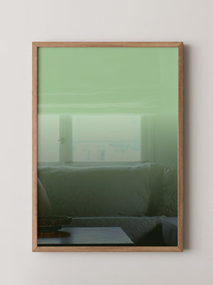 Grüner Farbverlauf sanft