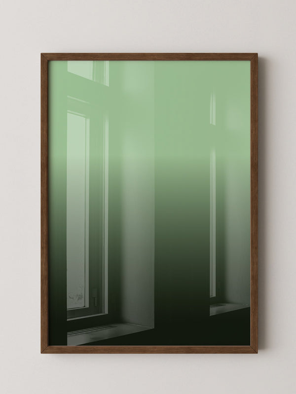 Grüner Farbverlauf sanft