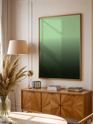 Grüner Farbverlauf sanft