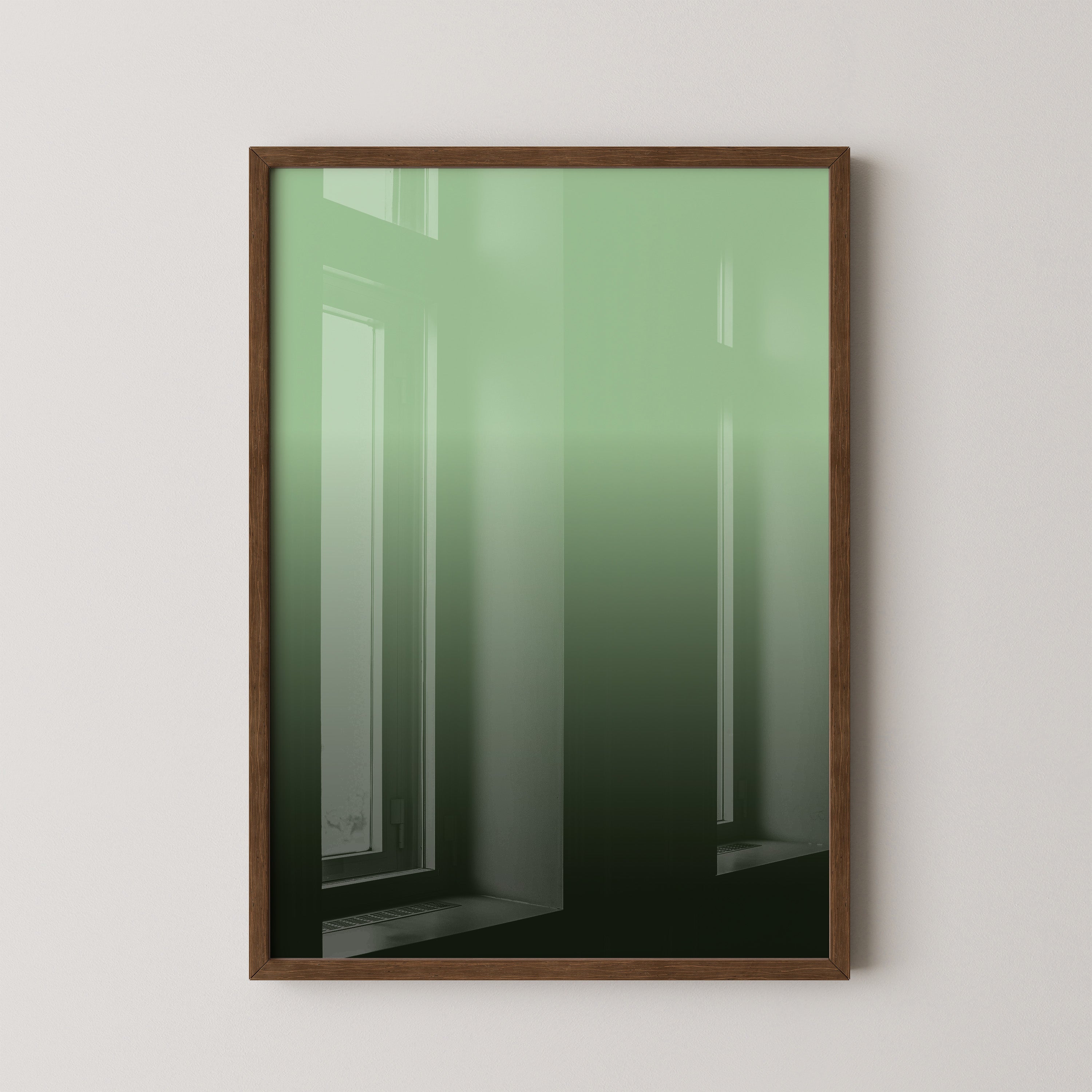 Grüner Farbverlauf sanft