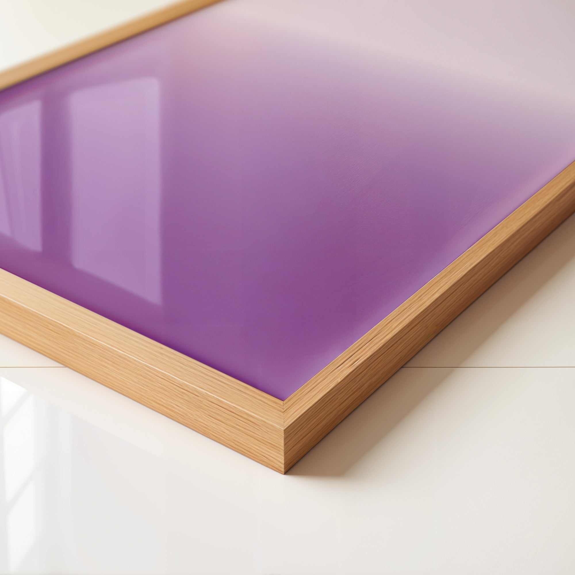 Verlauf Rosa zu Violett