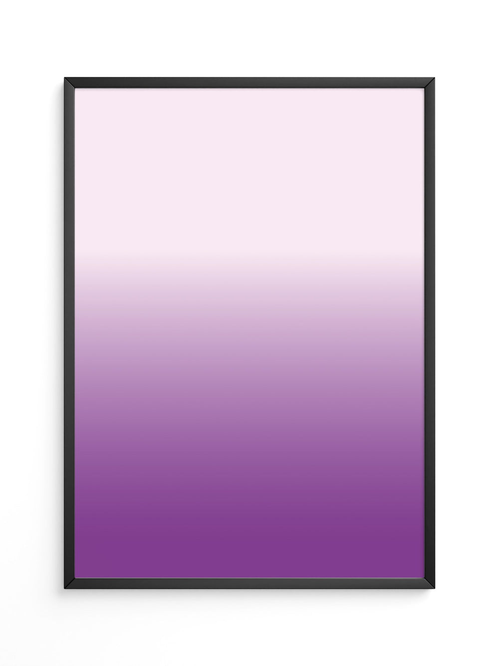 Verlauf Rosa zu Violett