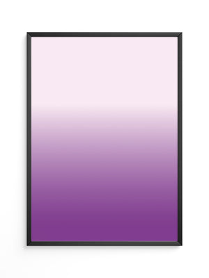 Verlauf Rosa zu Violett