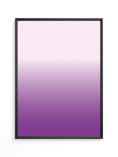 Verlauf Rosa zu Violett