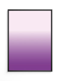 Verlauf Rosa zu Violett