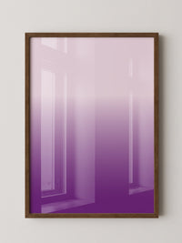 Verlauf Rosa zu Violett