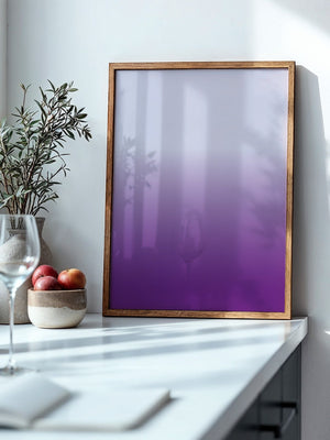 Verlauf Rosa zu Violett