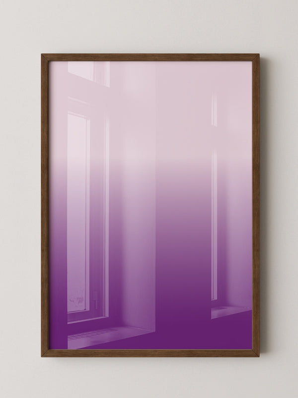 Verlauf Rosa zu Violett