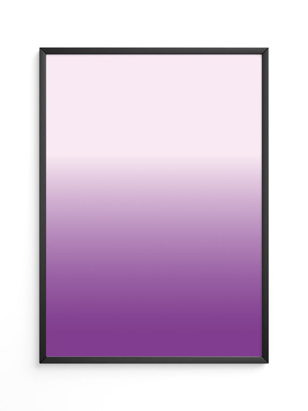 Verlauf Rosa zu Violett
