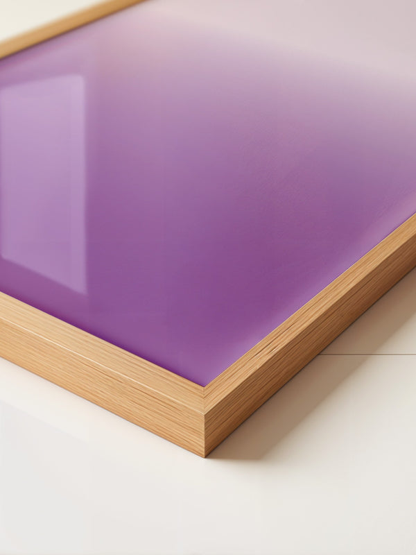 Verlauf Rosa zu Violett