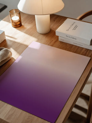 Verlauf Rosa zu Violett
