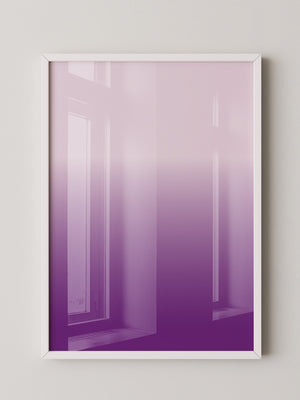 Verlauf Rosa zu Violett