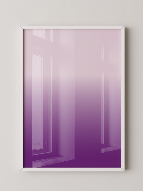 Verlauf Rosa zu Violett