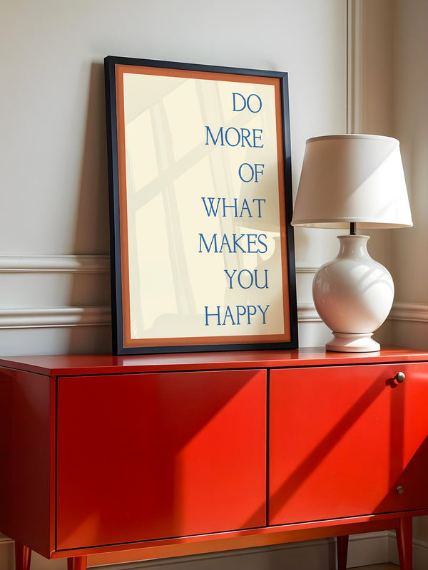 Motivationsspruch Retro Typografie