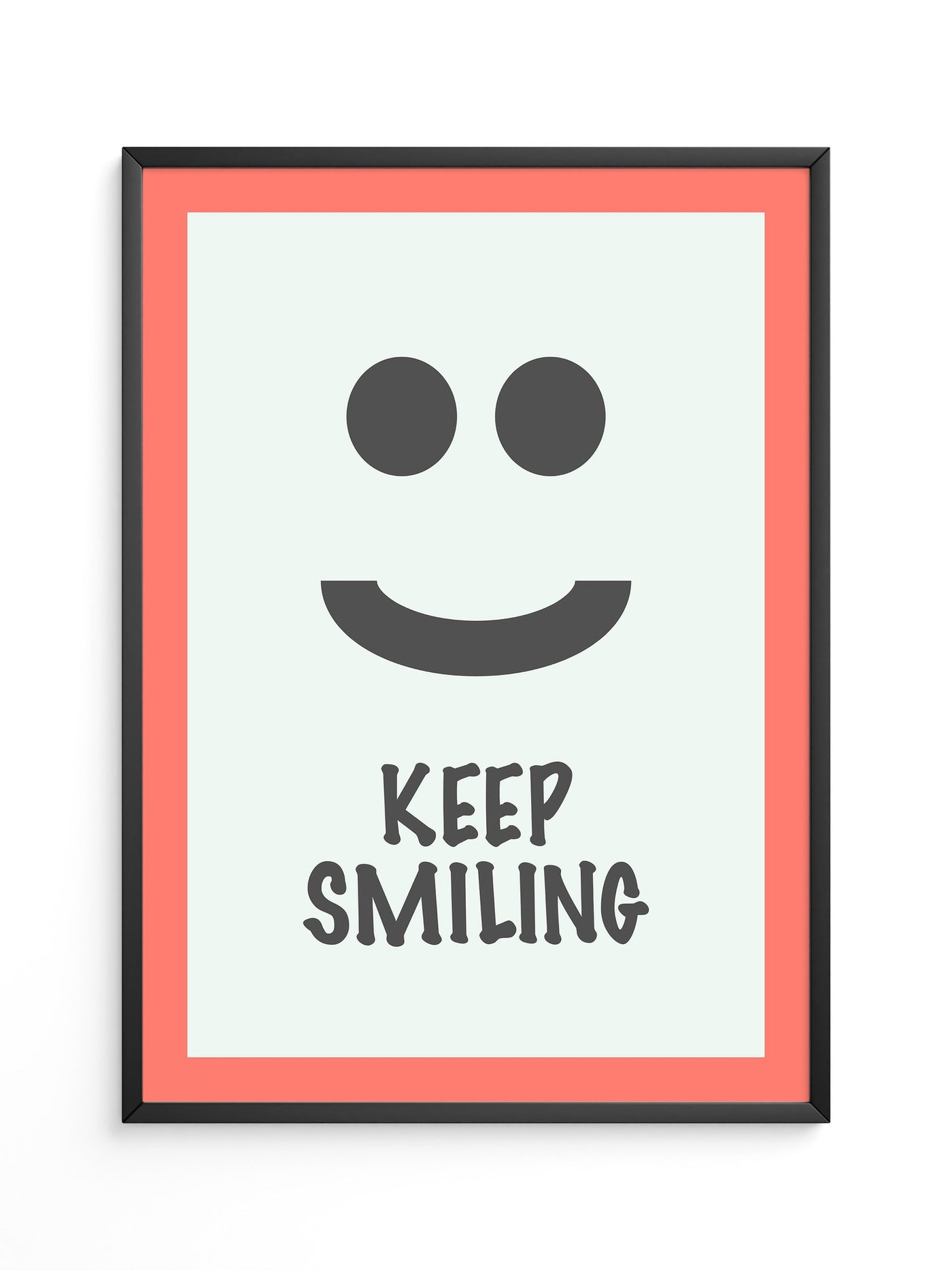 Smiley Gesicht minimalistisch