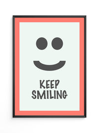 Smiley Gesicht minimalistisch