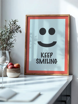 Smiley Gesicht minimalistisch