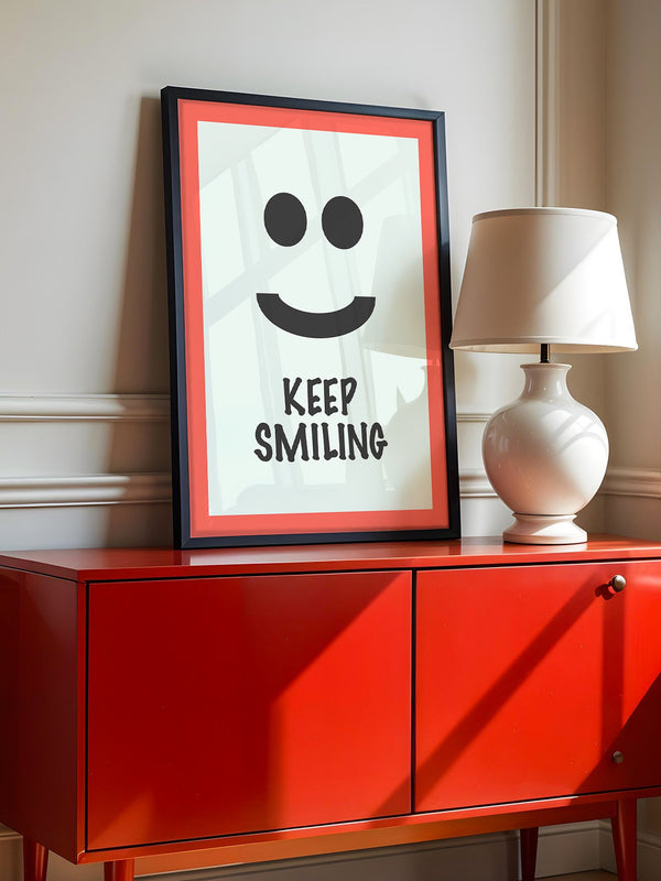 Smiley Gesicht minimalistisch