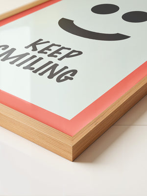 Smiley Gesicht minimalistisch