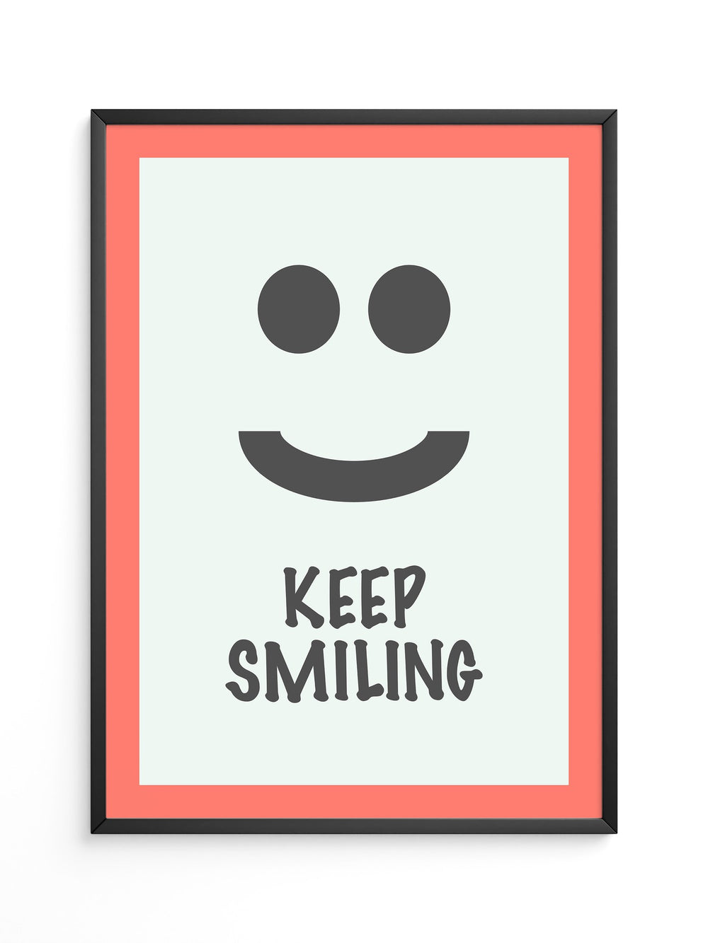 Smiley Gesicht minimalistisch