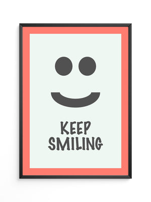 Smiley Gesicht minimalistisch