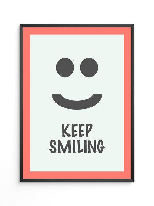 Smiley Gesicht minimalistisch