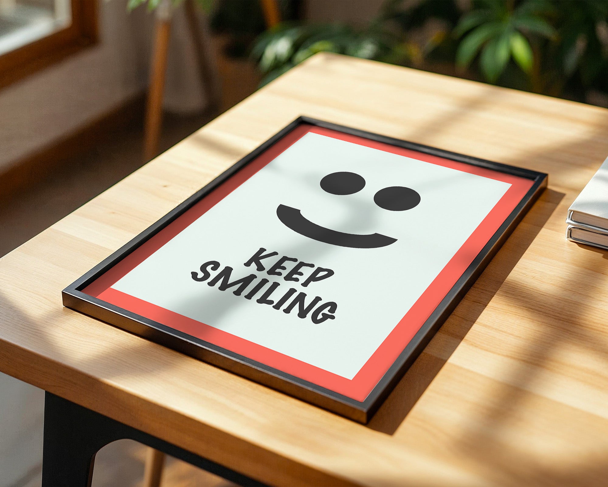 Smiley Gesicht minimalistisch