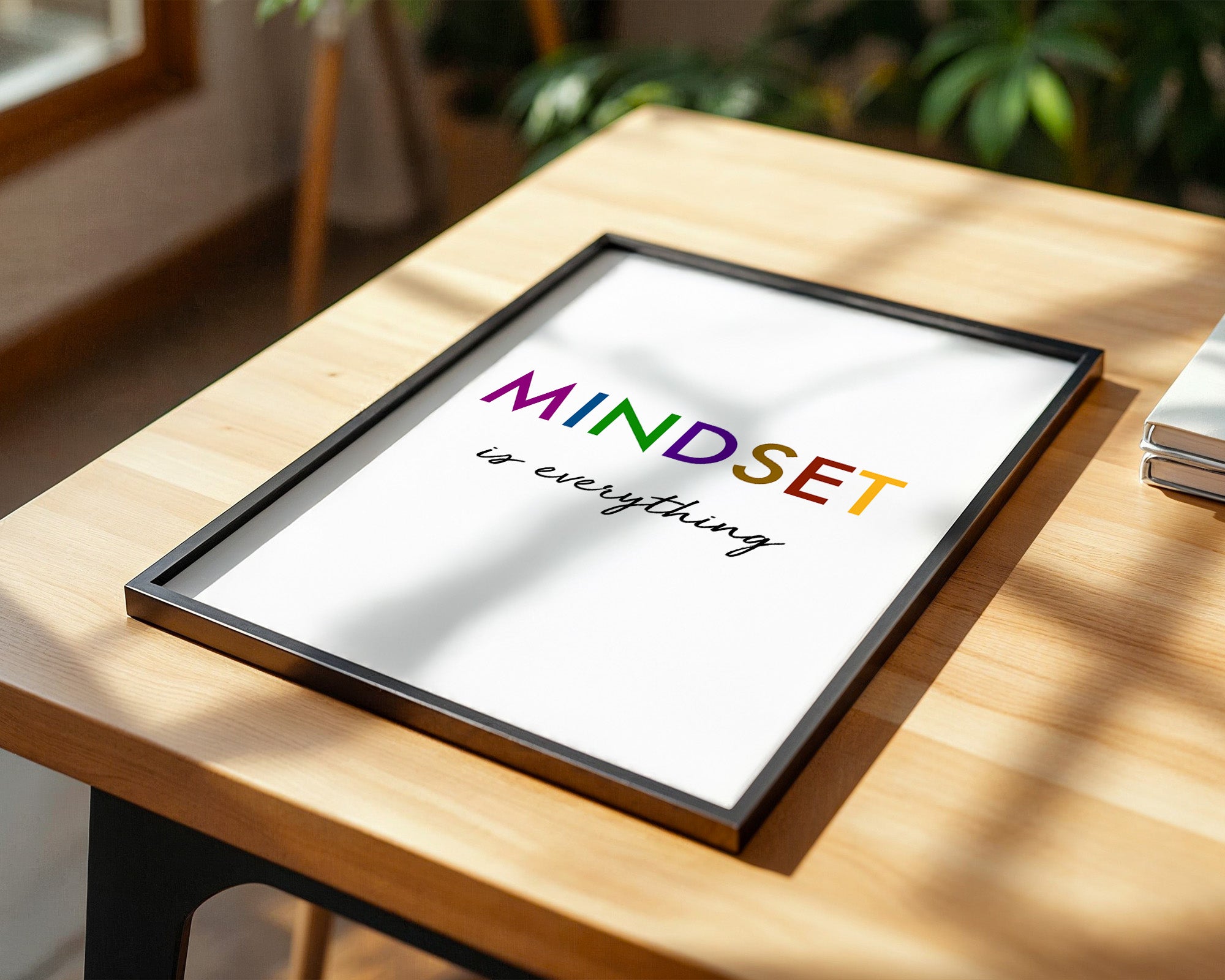 Mindset Bunt Schriftzug