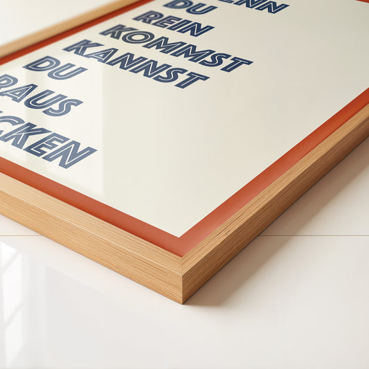 Typografie Aussagekraft Retro Stil