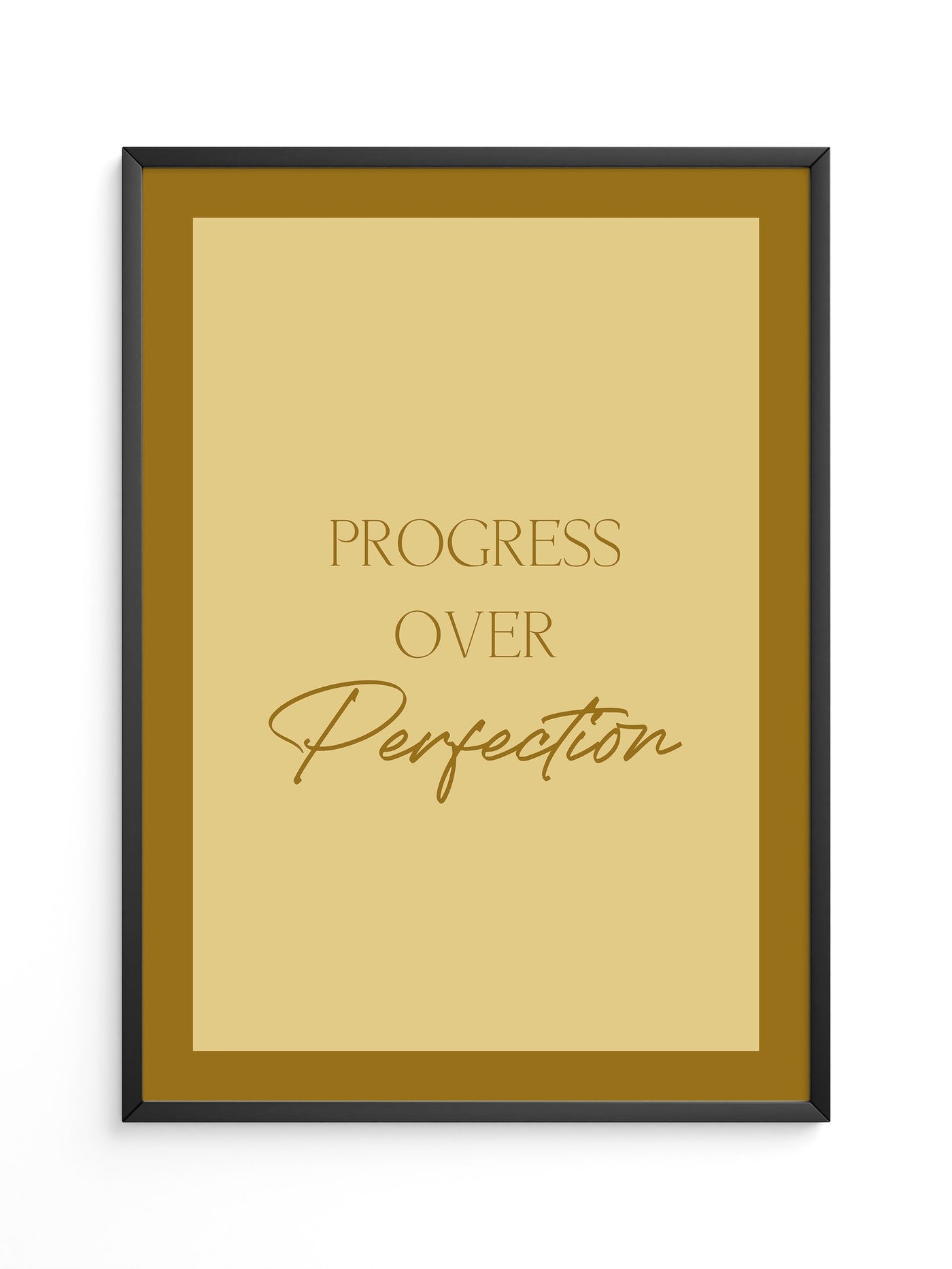 Minimalistische Motivationsbotschaft