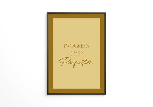 Minimalistische Motivationsbotschaft