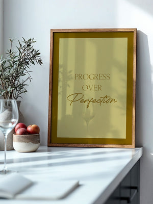 Minimalistische Motivationsbotschaft