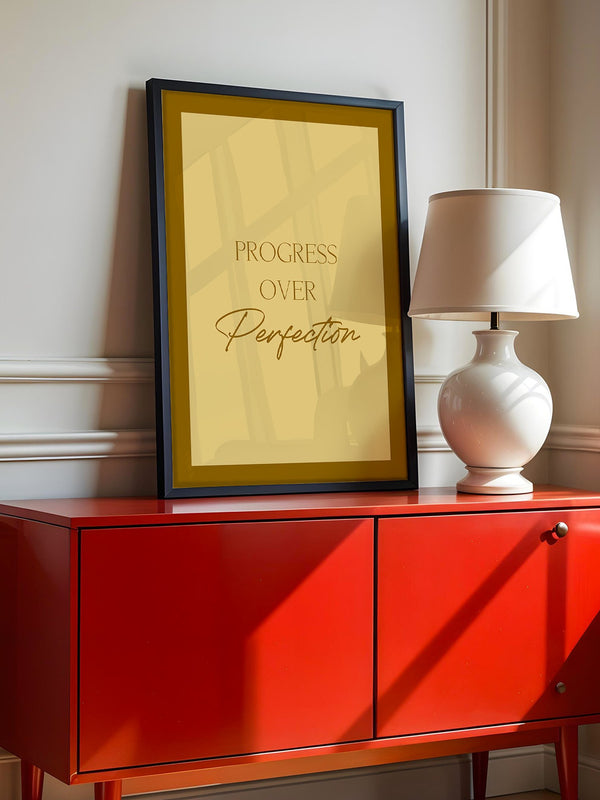 Minimalistische Motivationsbotschaft