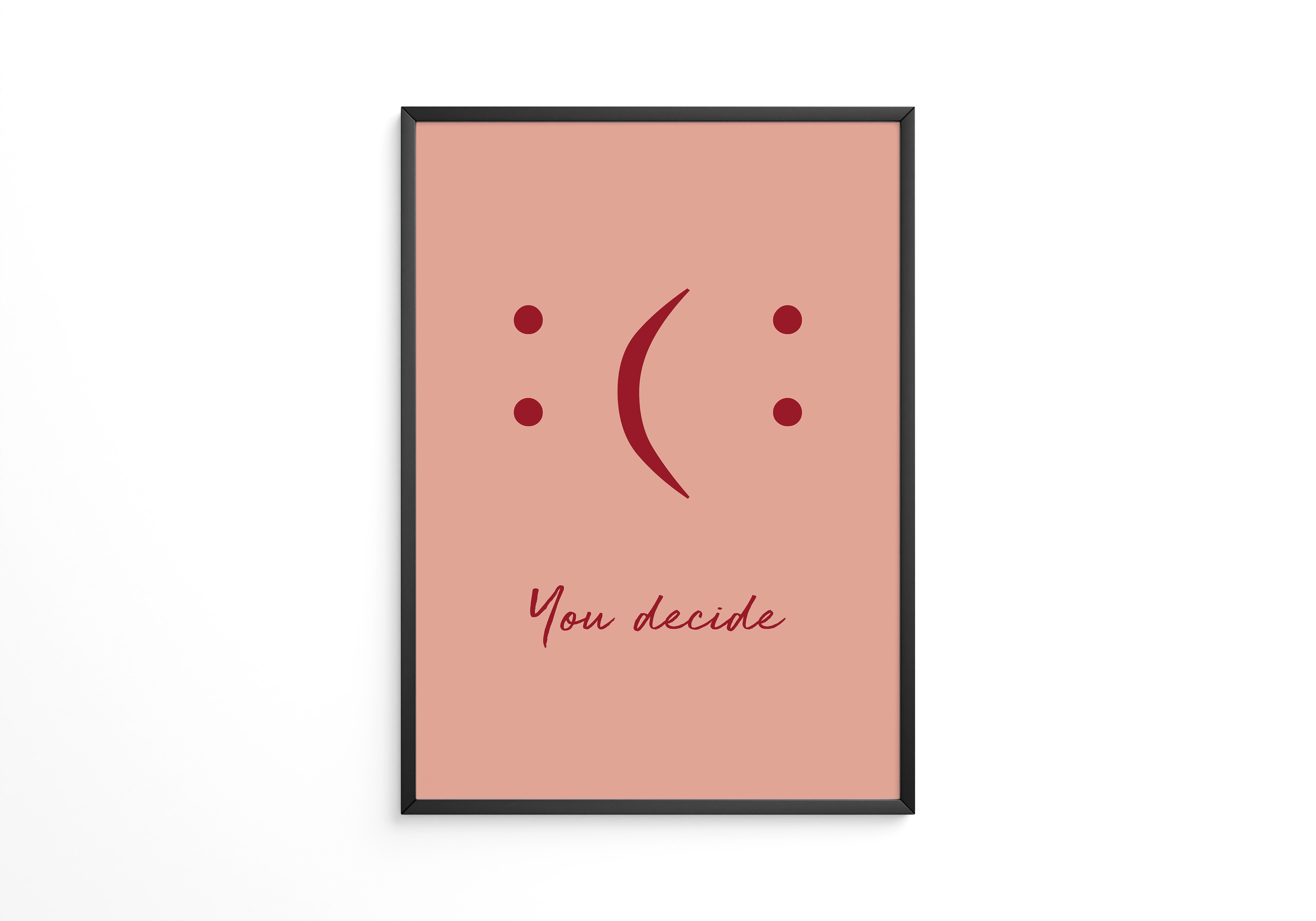 Gesicht Punkte minimalistischer Stil