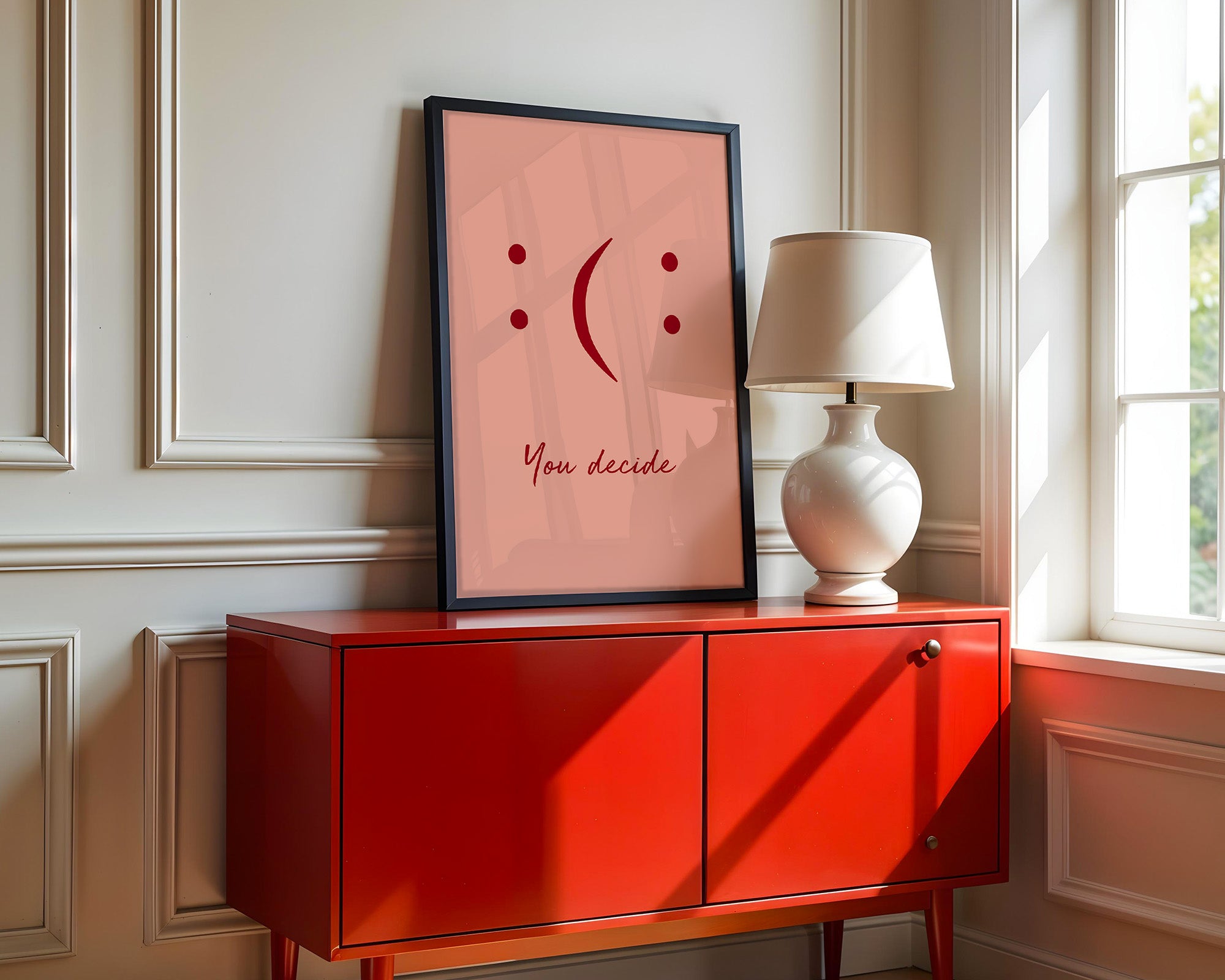 Gesicht Punkte minimalistischer Stil