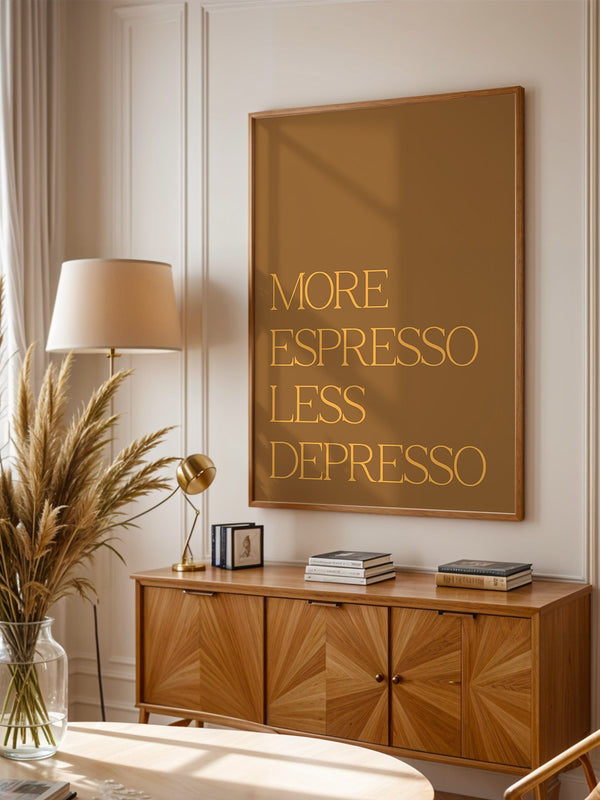 Brauner Spruch Retro-Stil