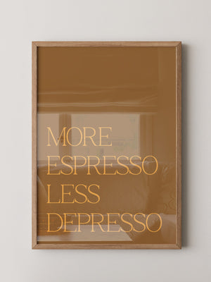 Brauner Spruch Retro-Stil