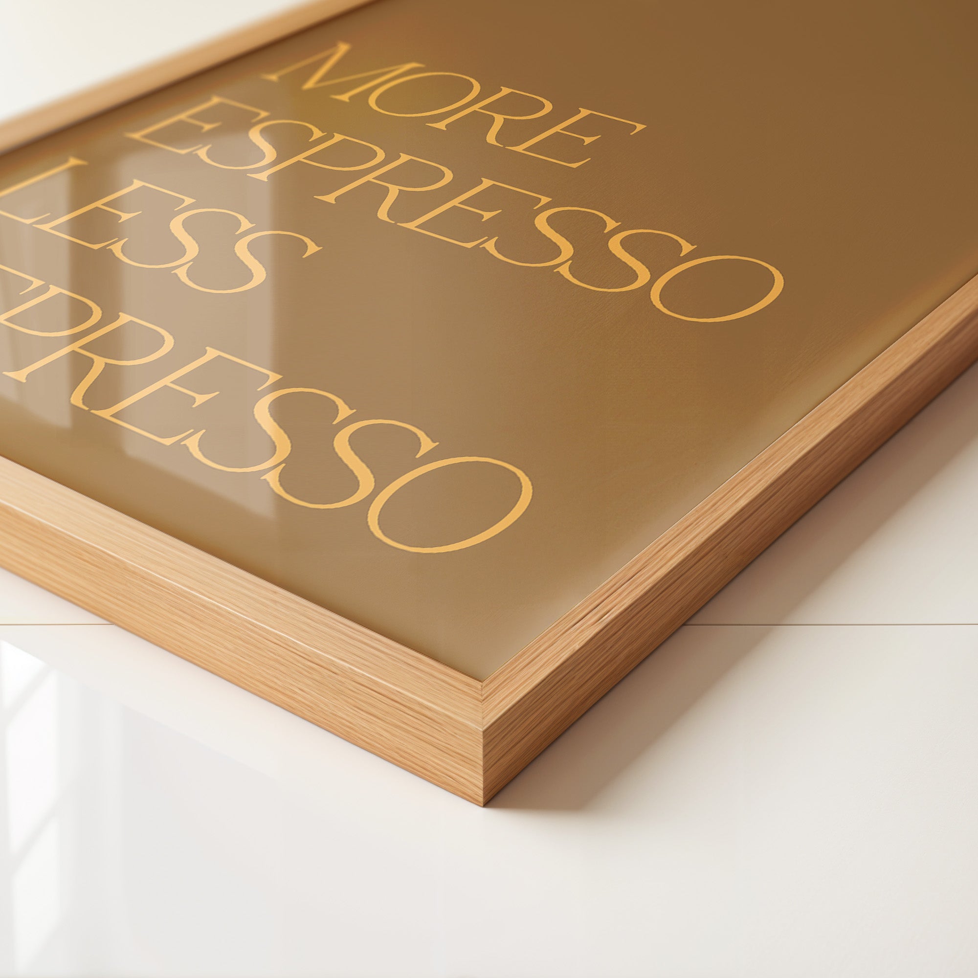 Brauner Spruch Retro-Stil