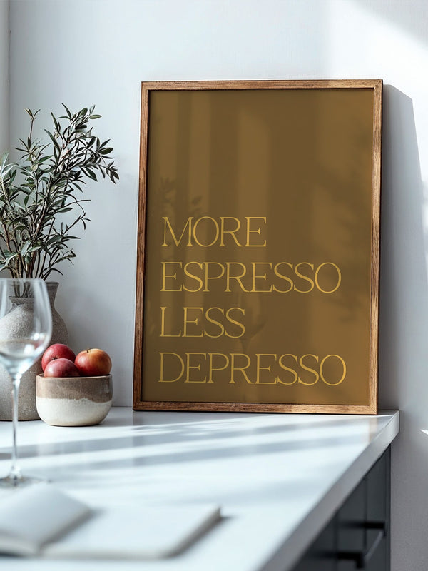 Brauner Spruch Retro-Stil