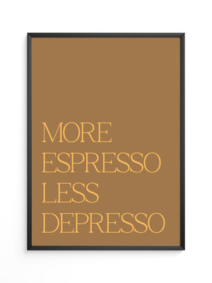 Brauner Spruch Retro-Stil