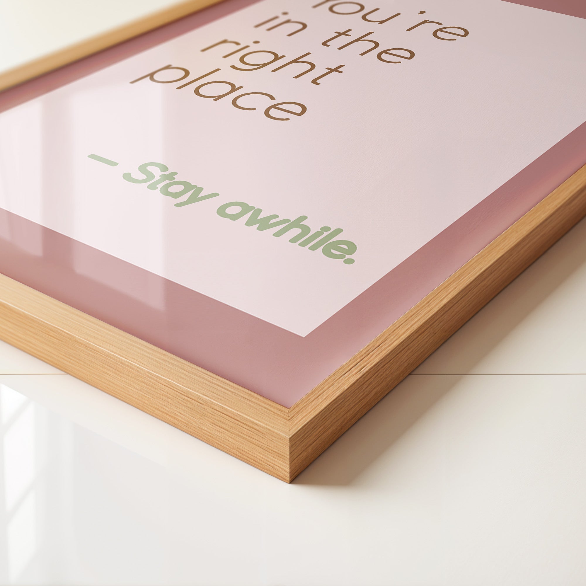 Motivierende Worte pastell