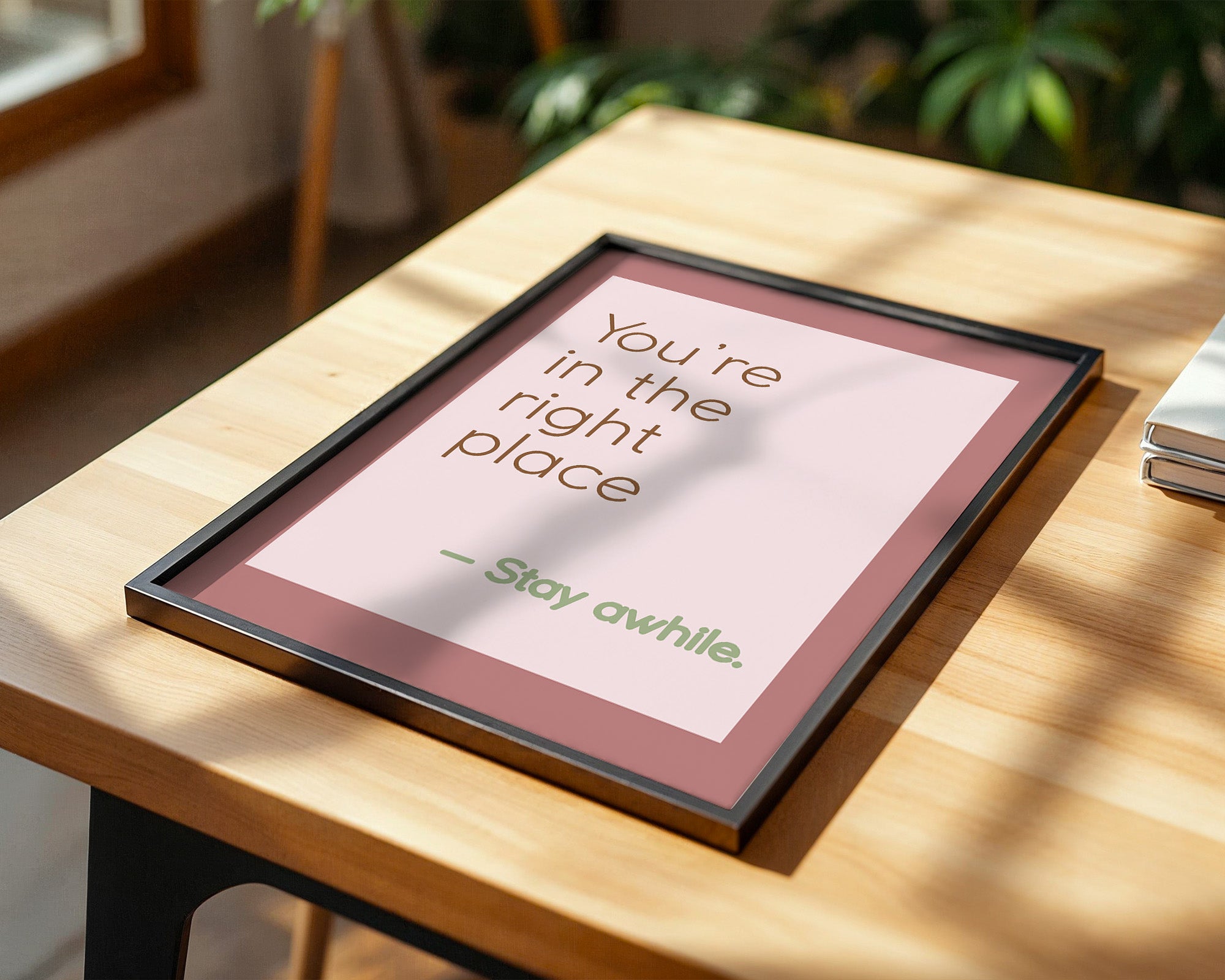 Motivierende Worte pastell