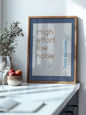 Motivation Typografie minimalistisch