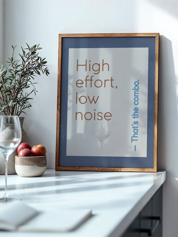 Motivation Typografie minimalistisch