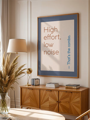 Motivation Typografie minimalistisch