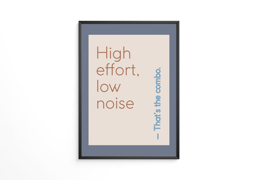Motivation Typografie minimalistisch